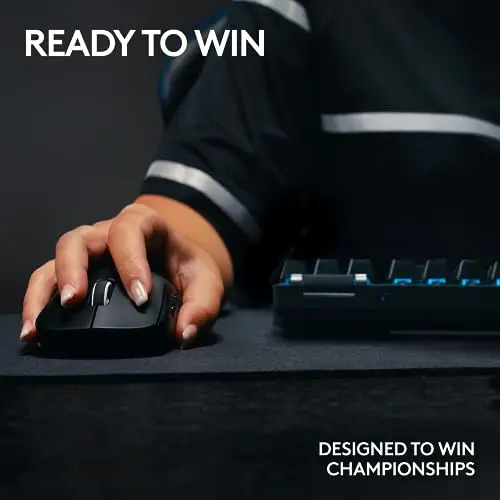 Logitech G PRO X TKL LIGHTSPEED Wireless Gaming Keyboard, Ultra-Portable Tenkeyless Design, LIGHTSYNC RGB, PBT keycaps