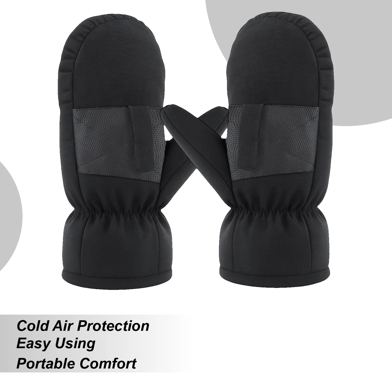 Ветрозащитные эластичные варежки, перчатки для коляски, зимние аксессуары для колясок, зимние перчатки, водонепроницаемые термостойкие перчатки для мужчин и женщин