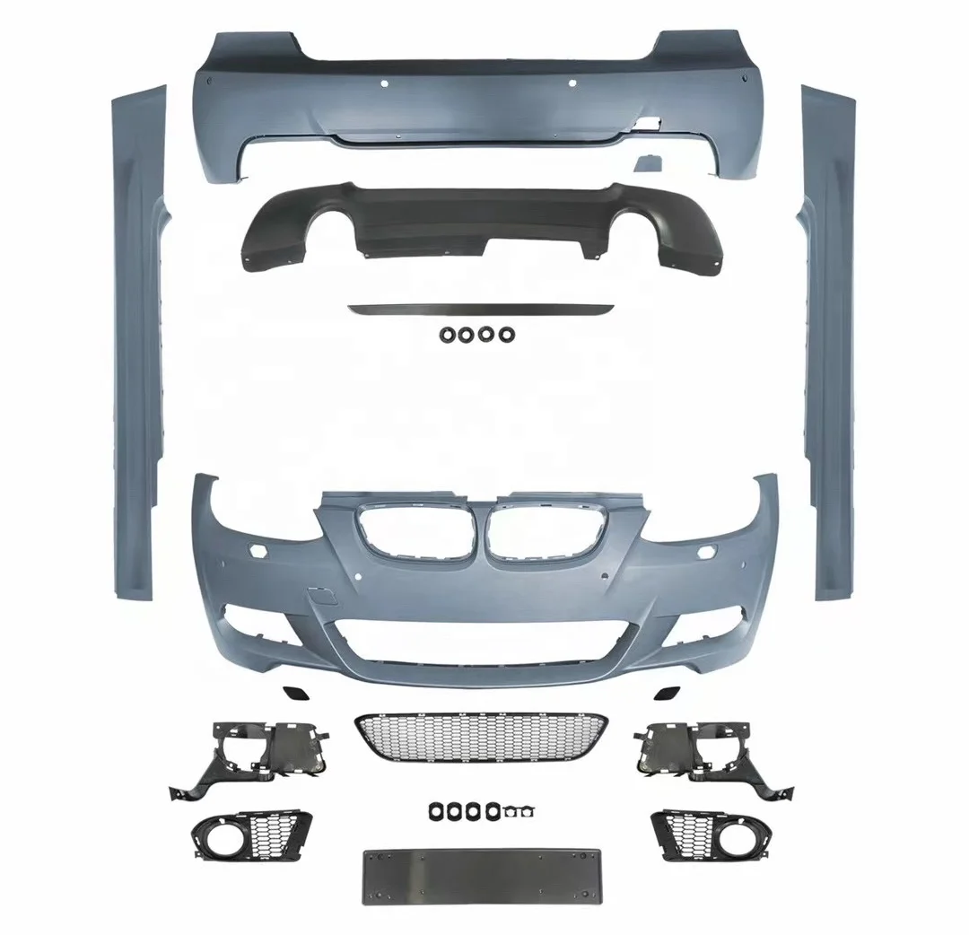 Full Bodykit M Tech Bodykit Body Kit for 3 Series E92 E93 Upgrade To M-Tech M3 Rear Front Bumper Fog Light E92 E93