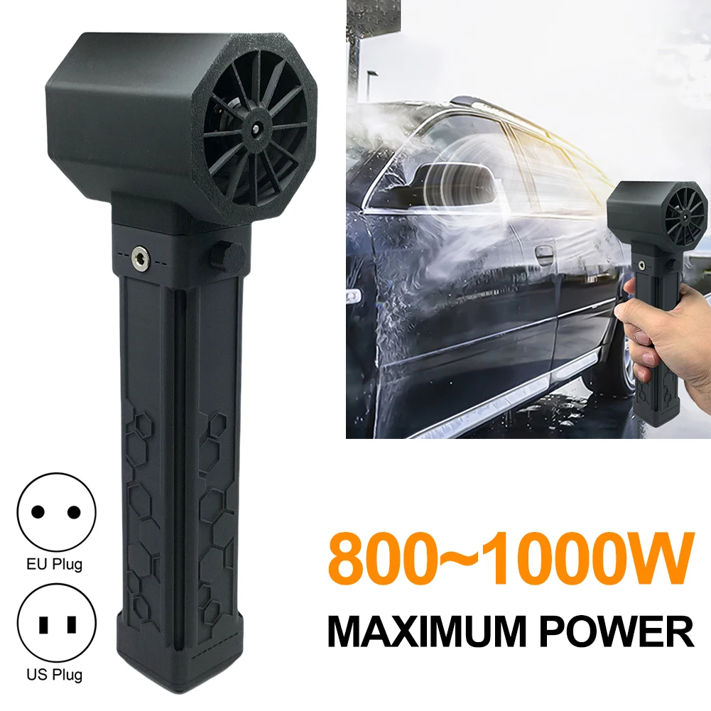 

60000-85000RPM Car Violent Blower Thrust 1300g 64mm Brushless Motor Handheld Turbo Jet Fan High Speed Duct Fan Dust Blower