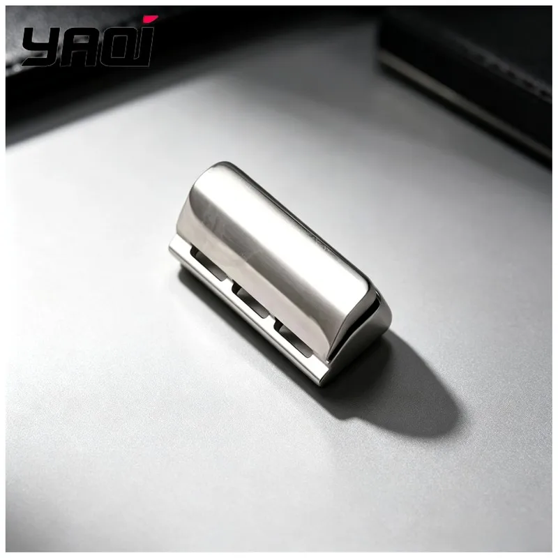 yaqi-tachi-stainless-steel-safety-razor-head-single-edge-polished-2026-10mm-gap-34mm-length-for-smooth-shaving