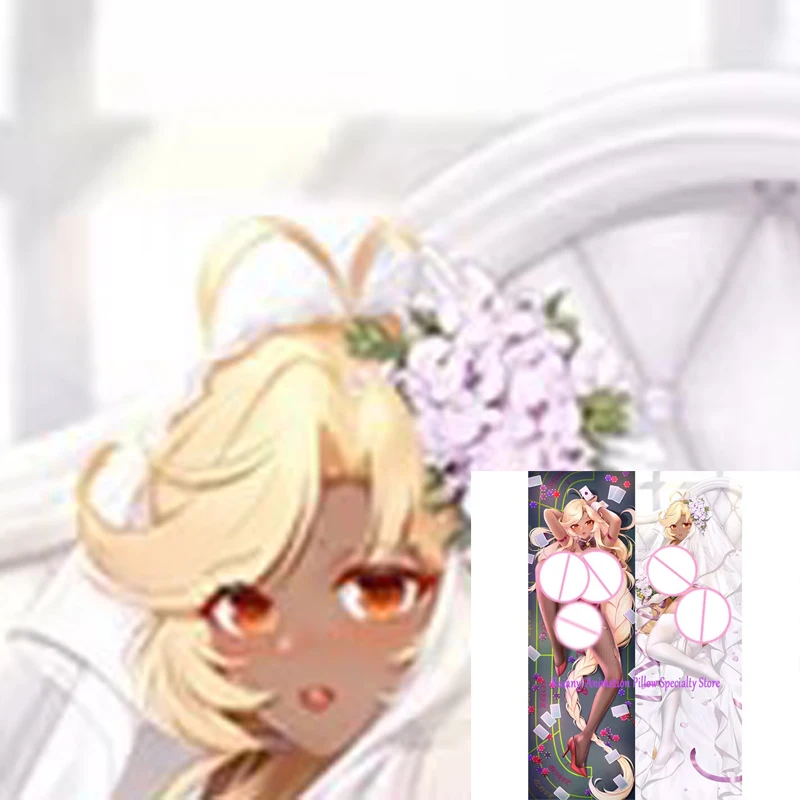 

Dakimakura Anime Jasmine Double-sided Print Life-size Body Game Pillow Cover Bedding