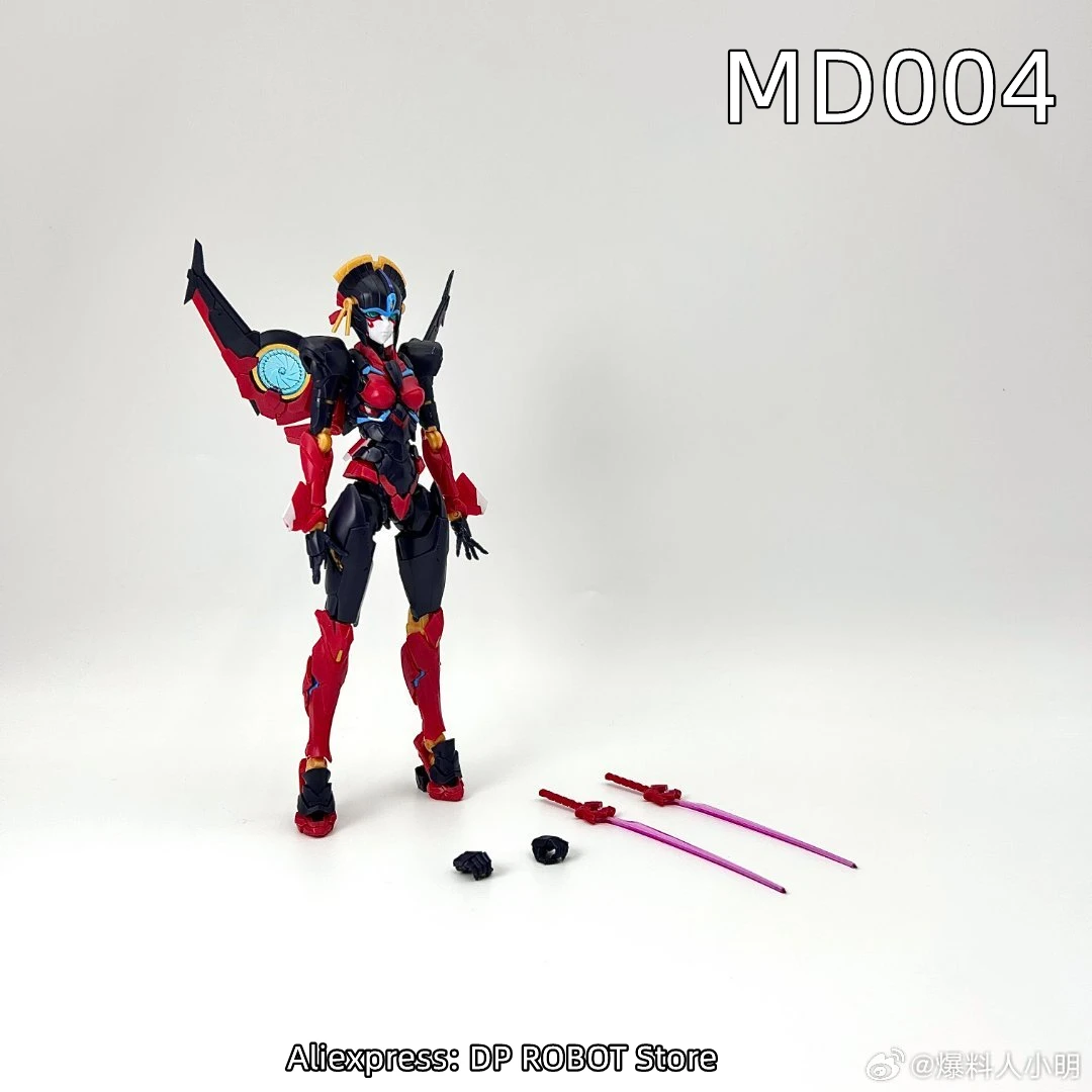 [IN STOCK NOW] Transformation MD004 MD004A Windblade KO RIOBOT Action Figure view 6