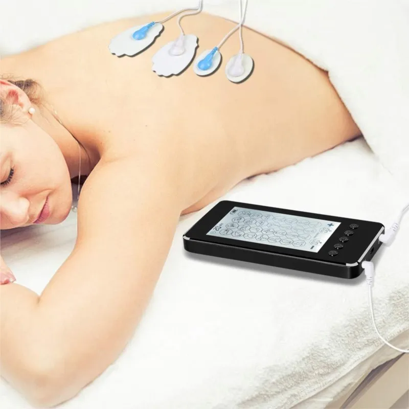 Ens28 mode touch screen and button digital meridian Therapy Instrument Cervical vertebra lumbar low frequency muscle massager