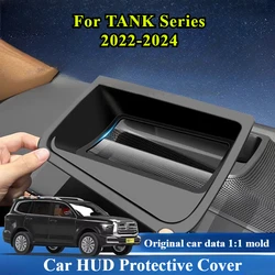 For Great Wall GWM TANK 700 500 400 2022-2024 Car HUD Display Protective Cover Head Up Display Reflective Frame Screen Dustproof
