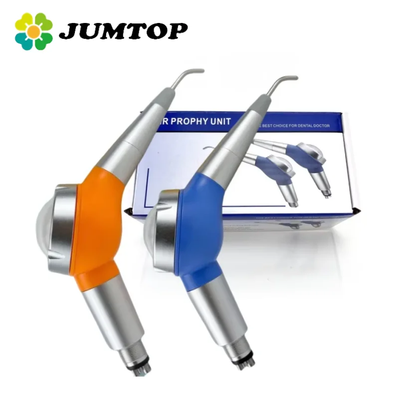 JUMTOP Dental Air Prophy Unit Teeth Whitening Cleaning Polisher Jet Dentistry Sandblasting Gun Oral Hygiene Polishing Tool