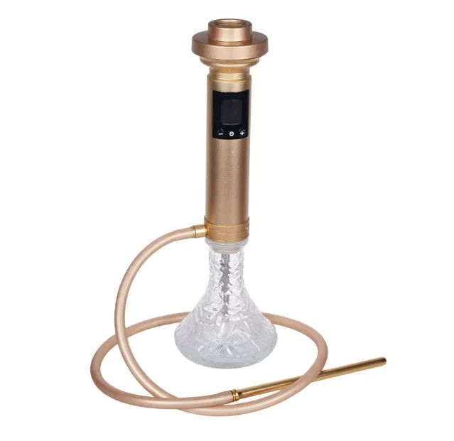 Electric E-Hookah Rechargeable Electronic Hookah Pen with Heated Coil Portable Arab Shisha Vape Device Battery Powered