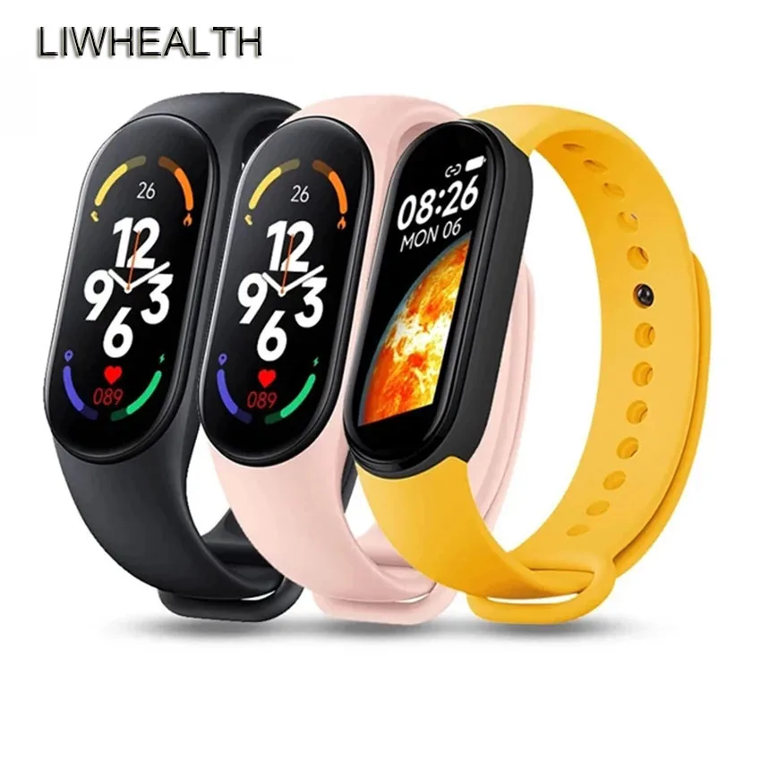 Cheap Smart Wristband Smartwatch Men Women Run Health Fitness Bracelet Smartband for IOS Xiaomi Sony VS Fit Bits/Mi Band 7/8 Not