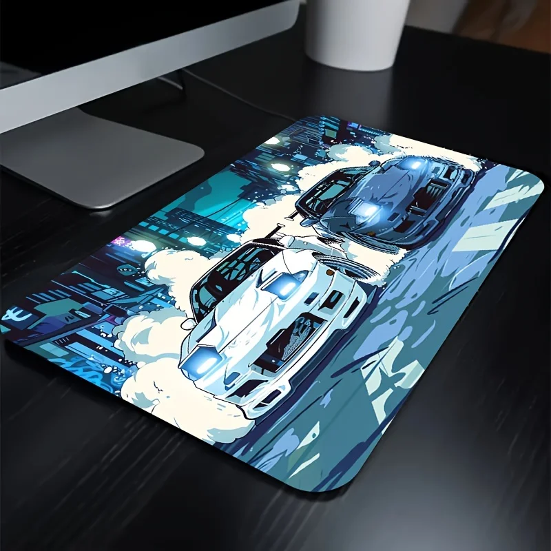 Japanese Comic Racing Car Home Game Business Office Mouse Pad E-sports Mouse Pad Keyboard Pad Gaming Accessories Desktop Mat