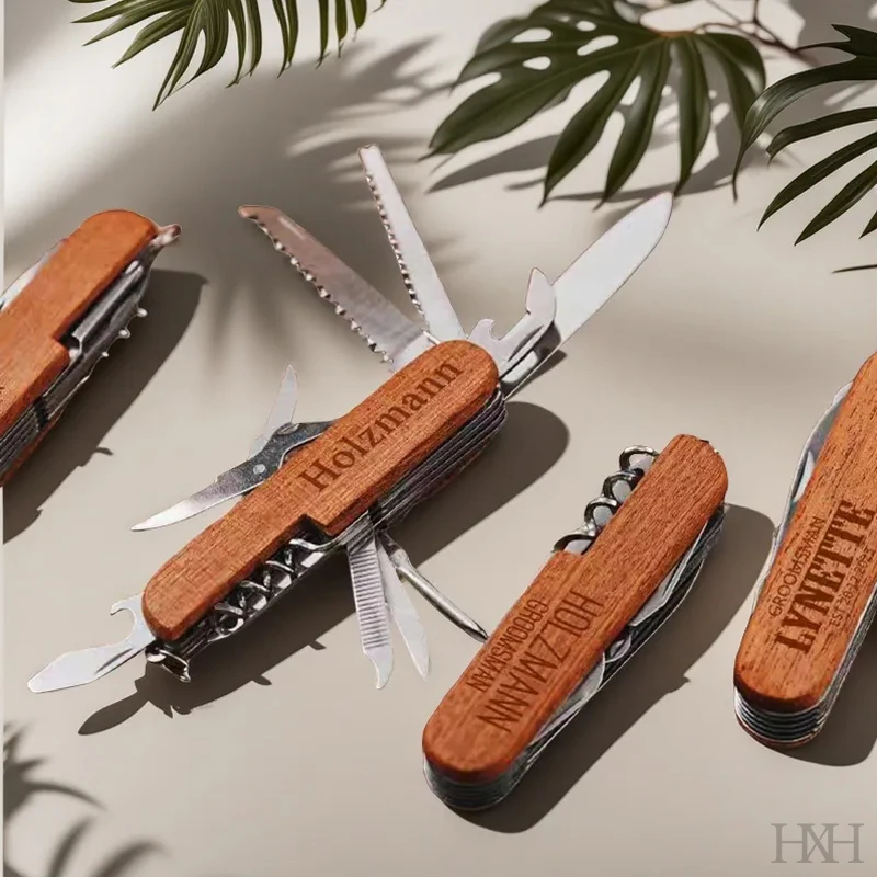 

Personalized Multifunctional Folding Knife Wine Opener Custom Wedding Gift for Groomsman, Birthday Gift, Christmas gifts