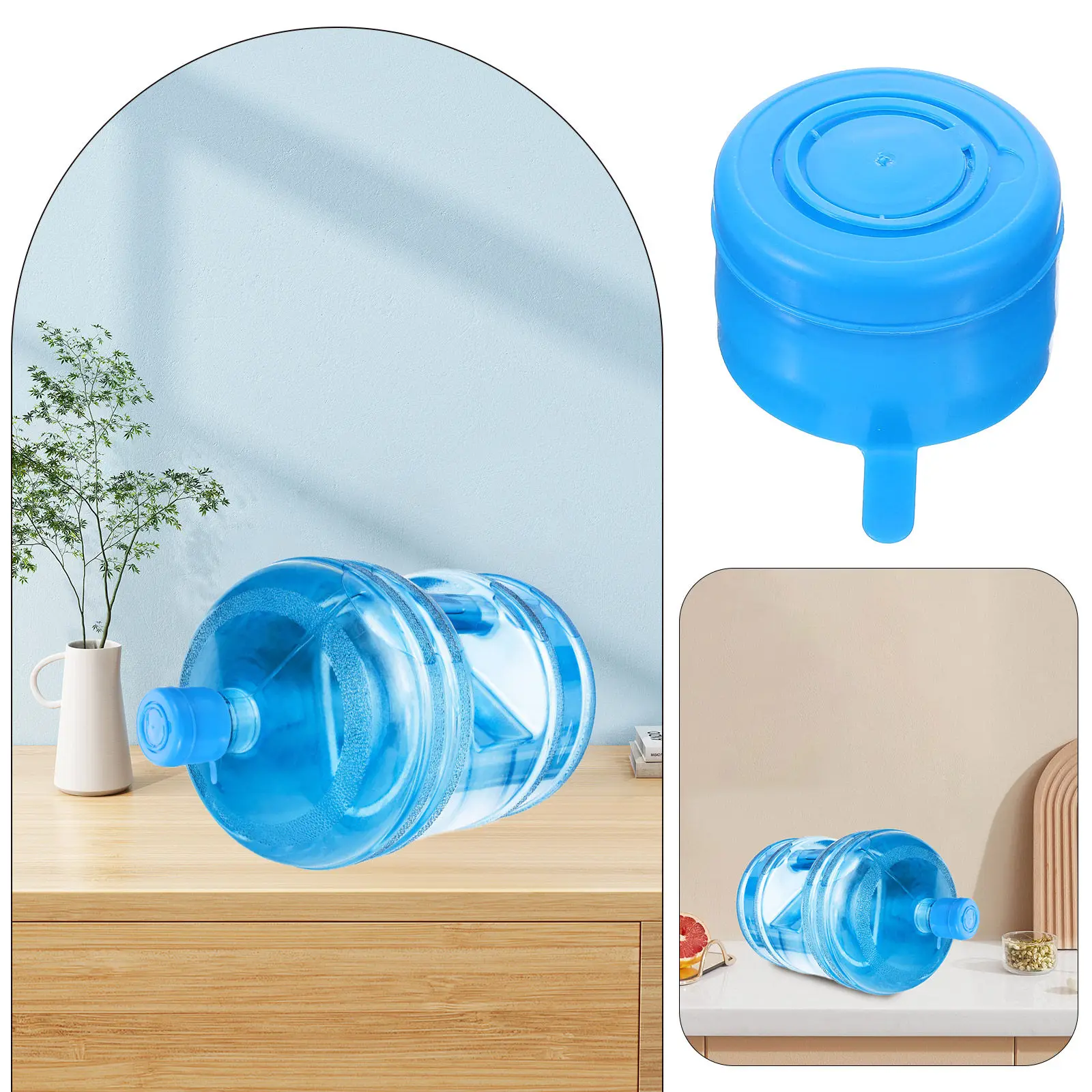 10 Pcs Jug Sealing Cap Water Bottle Lid For Replacement Lids Plastic Caps Reusable