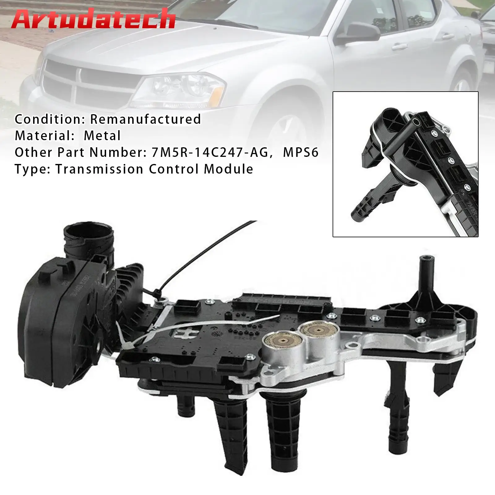 

Модуль управления коробкой передач Artudatech MPS6 7M5R-14C247-AG для Volvo C30