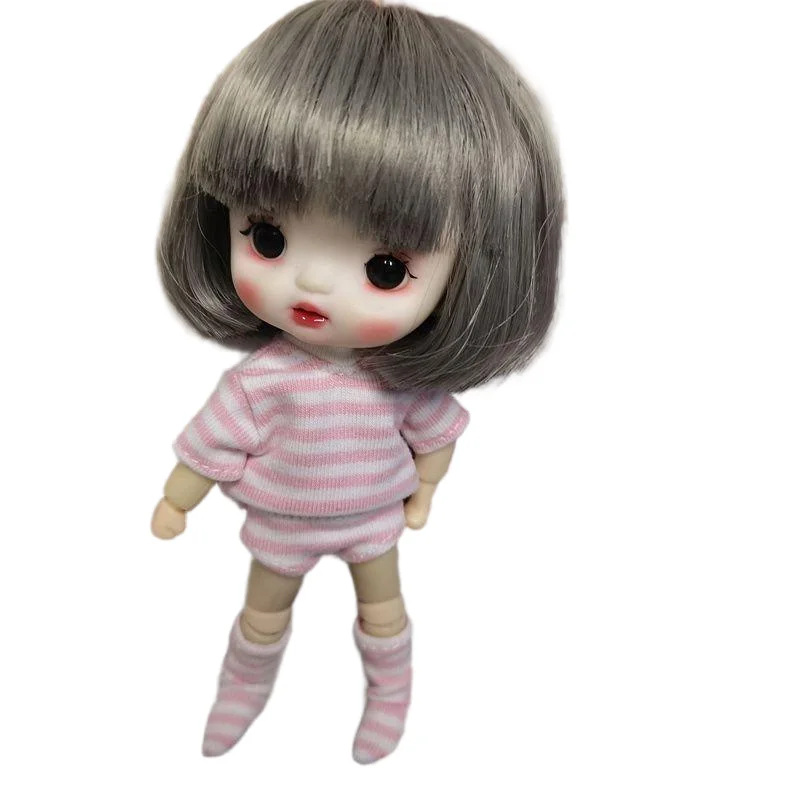 

Ob11 Комплект нижнего белья 1/12 BJD Одежда для малышей Треугольные трусы GSC Шорты Нижнее белье Длинные носки Кукольная одежда Костюм