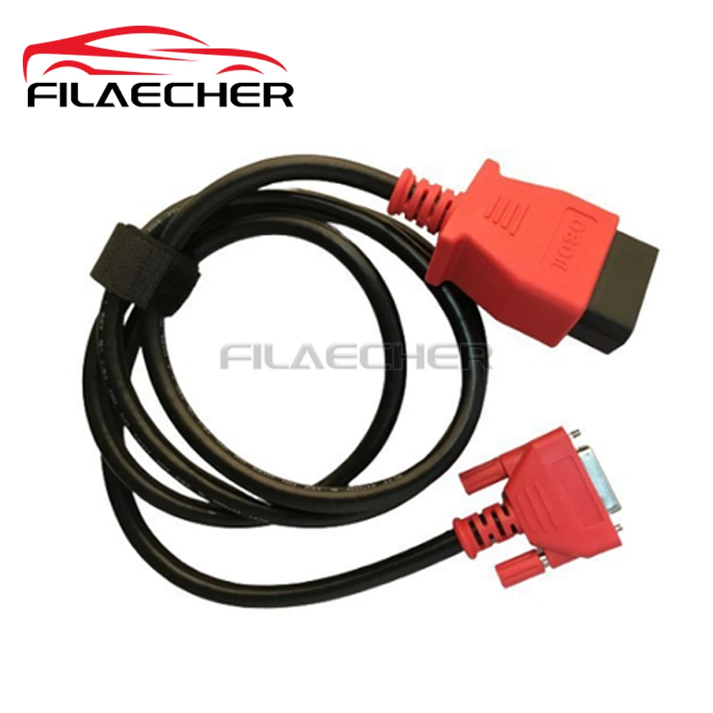 6-FT Autel MaxiDAS DS708 MS906 905 908 PRO Mainline Bluetooth 16 Pin 3 Rows Diagnostic Cable OBD Link MS908P MS908S Pro IM608S