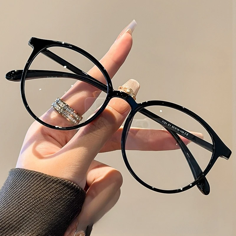 EYORA Сверхлегкая оправа большого размера, универсальные очки для чтения с защитой от синего луча, фотохромные очки для близорукости и дальнозоркости по рецепту