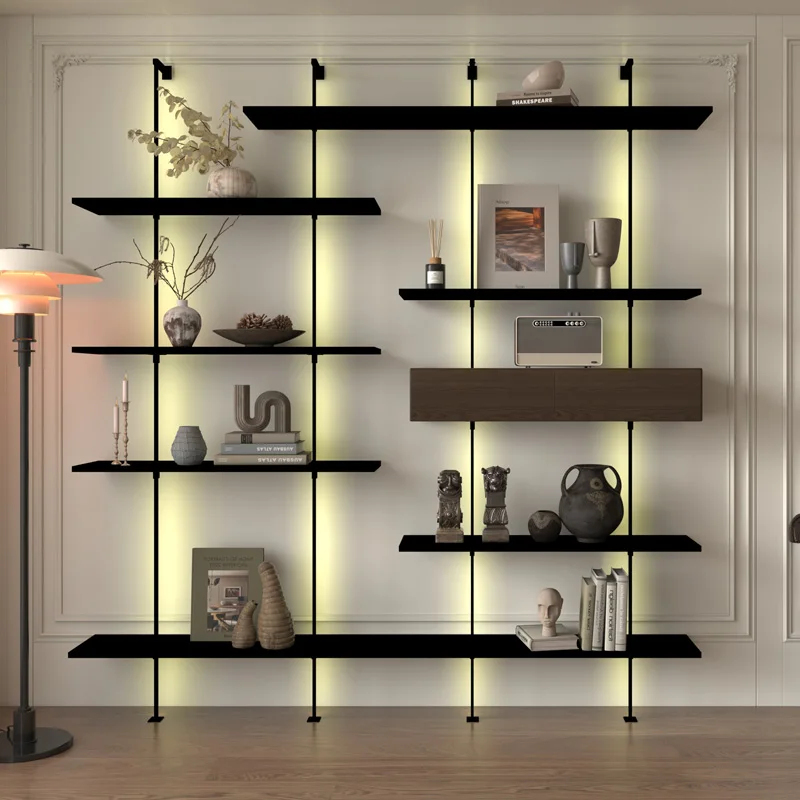 

Minimalist Interior Bookcases Art Living Room Display Story Bookcases Personalized Magazine Racks Estante Livros Home Furniture