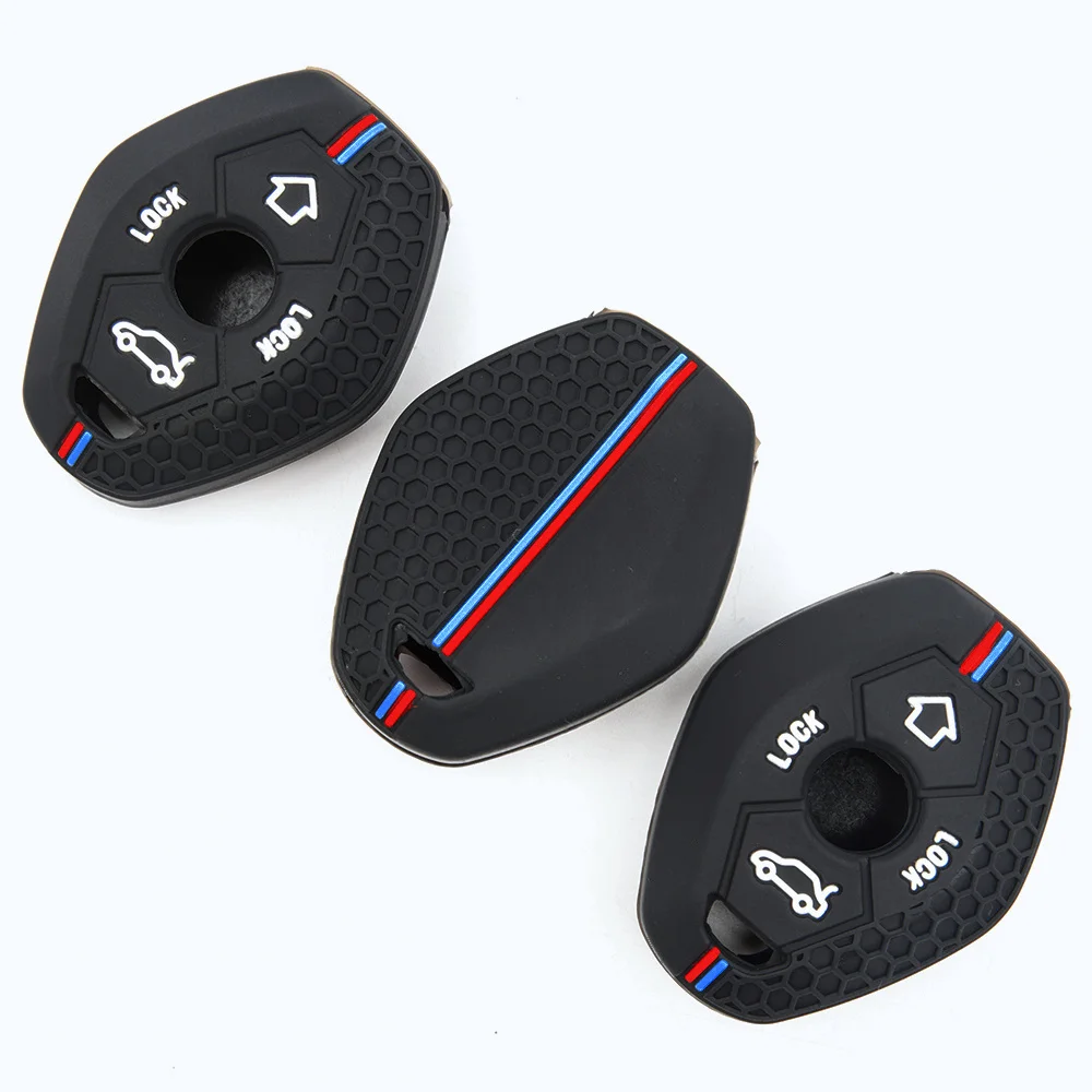 For BMW 1 Series 3 Series 5 Series 7 Series X1 X3 X5 X6 X7 Silicone Remote Fob Holder Non Slip Precise Fit Full Coverage