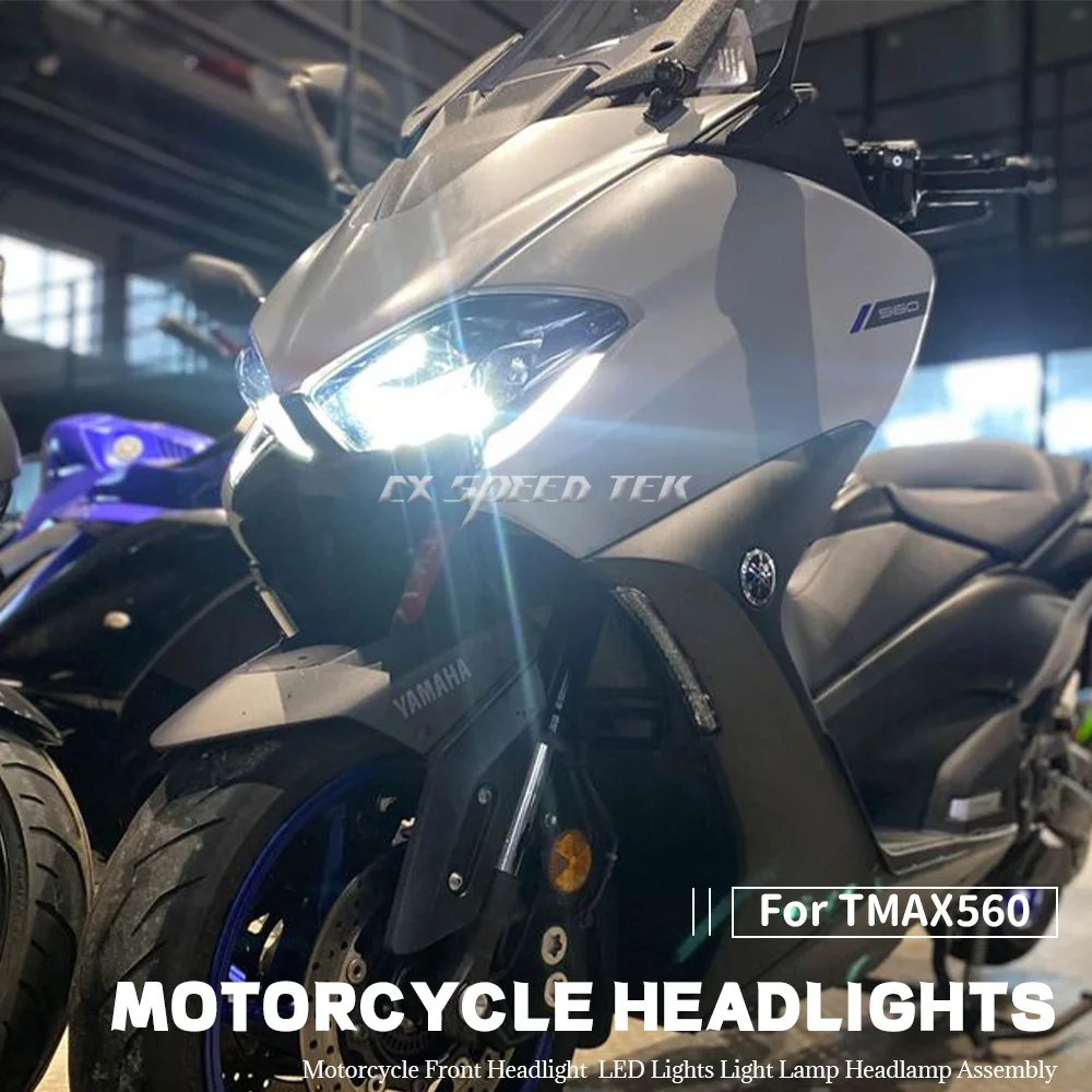 MK For YAMAHA TMAX560 Motorcycle Accessories Front Head Light Lamp Headlight Headlamp Assembly LED Tmax 560 2017-2019