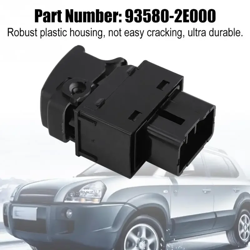 Electric Single Window Control Switch Button 93580-2E000 For Hyundai Tucson 2005 2006 2007 2008 2009 2010