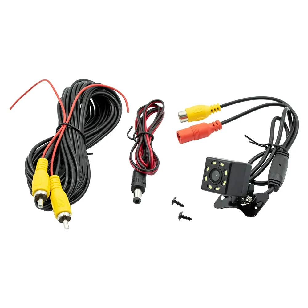 

Car Rear View Camera Universal Auto Backup Parking Camera 12 LED Night Vision Waterproof Wide Angle HD Color Image