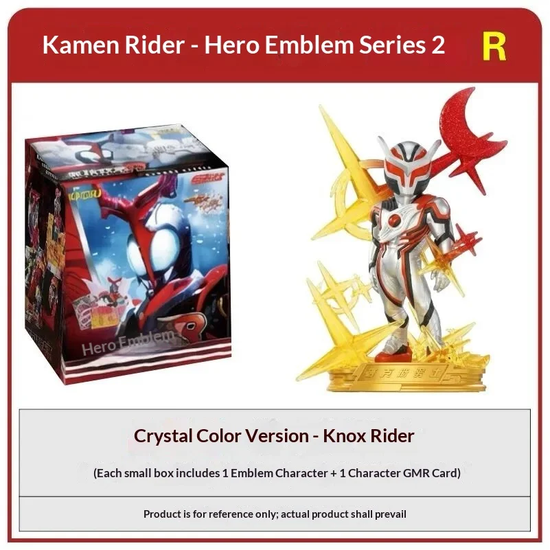 Kamen Rider Hero Emblem Series 2 Crystal Style Blind Box Figure Toy Hidden Clear Character Collectible Model For Adult Anime - view 5