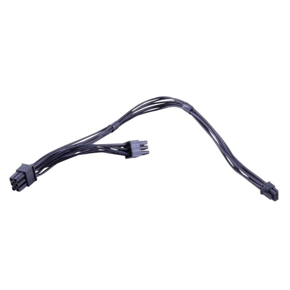 1Pcs 6-Pin Mini to 2X 6-Pin PCI-E PCIe Dual Power Cable for Mac Pro Video Card