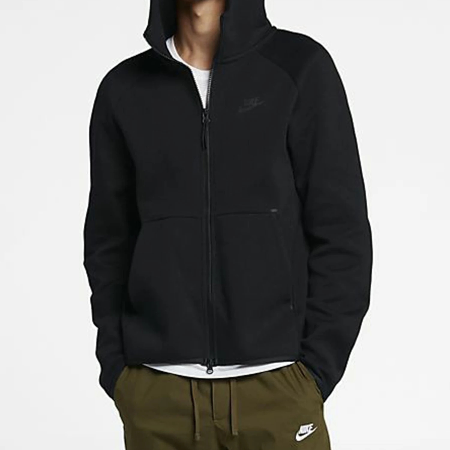 Nike genuine men's comfortable sports casual breathable hooded knitted jacket jacket 928484-010