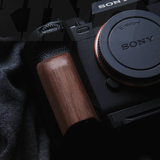 クイックリリース三脚,ベース,ハンドグリップ,木製ブラケット,Sony  a7iv,a7m4,a7rv,a7r5,カメラ,arca-スイス用アクセサリー,lタイプ - AliExpress