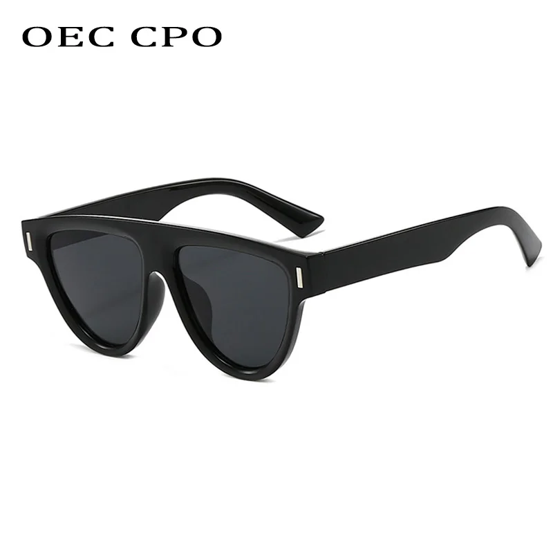 

OEC CPO Vintage Square Sunglasses Women Luxury Fashion Shades UV400 Trending Ocean Lens Punk Sun Glasses Female Men Eyewear