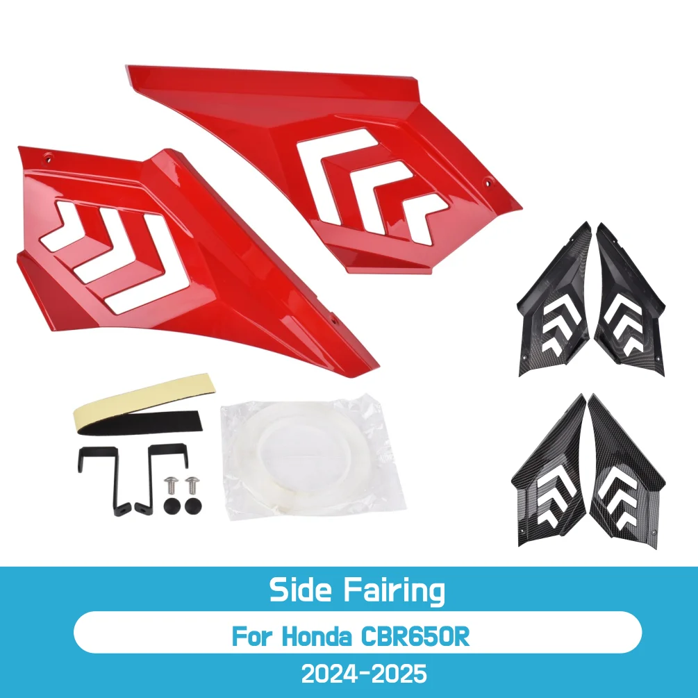 

Боковой обтекатель сиденья CBR650R для Honda CBR 650R 650 R 2024 2025, наполнитель кузова, спойлеры для литьевой рамы, боковая крышка двигателя, панель