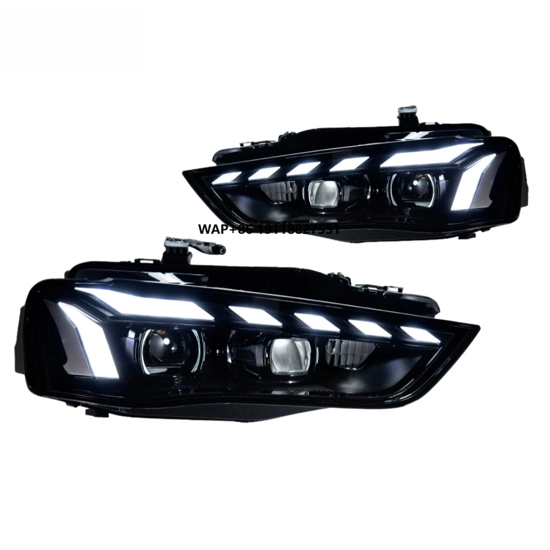 

Car Head Lamp for A4L A4 2013-2016 Headlight Projector Lens Dynamic Signal LED Headlights Drl Automotive Accessories