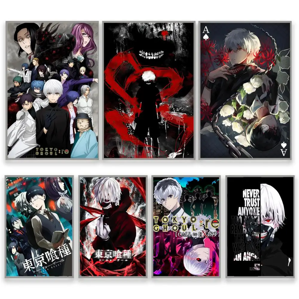 G-Ghoul K-Kaneki KenES coole Wandkunstdrucke zur Verschönerung von Innenräumen, Wandkunst, Bild, Poster