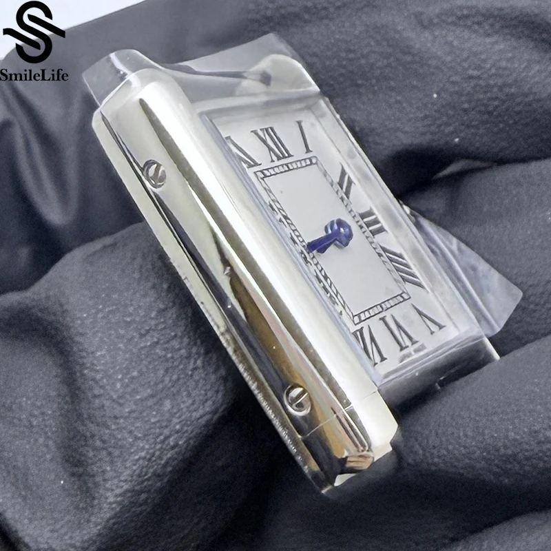 SmileLife  Women‘s Watch Tank Simple Style Leather Strap Square Dial VJ20 Quartz Movement Wristwatches Waterproof
