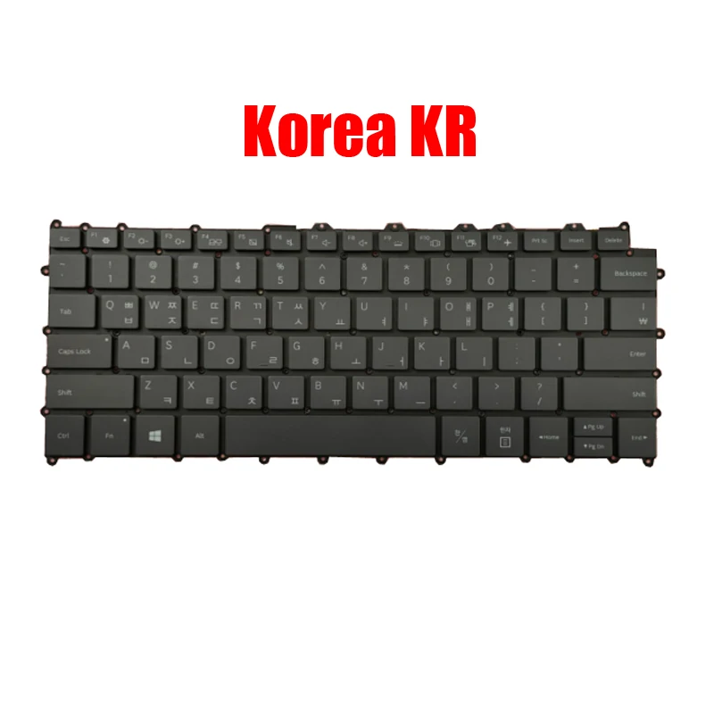 Laptop Keyboard For Samsung NP767XCM 767XCM Korea KR English US With Backlit New