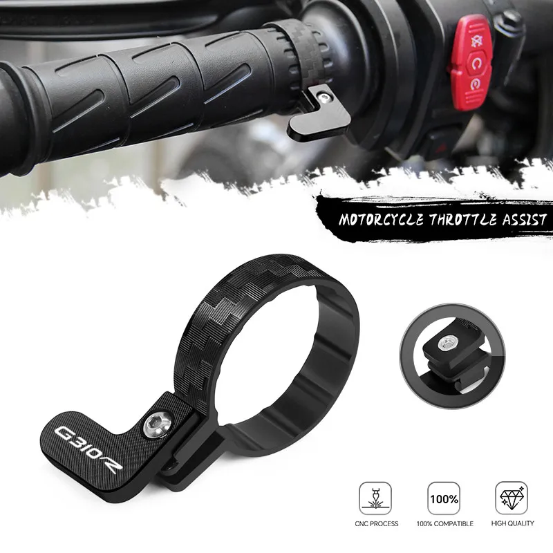 2026 NEW Accessories Handle Throttle Cruise Control Clip For G310R G310GS G310RR Motorcycle CNC+ABS handlebar Throttle Clip