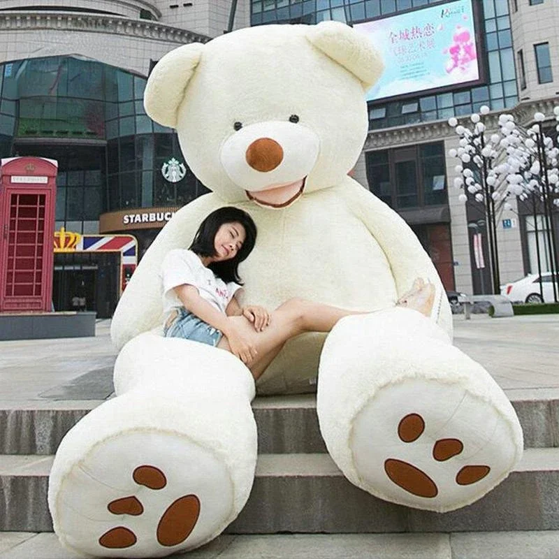 

200cm Unfilled Plush Toy Accessories Giant Teddy Bear Shell Cover Plush Animals Doll