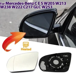 Rearview Mirror Glass Door Wing Mirrors Heated Side Mirror Glass for Mercedes-Benz C E S GLC W205 W213 W238 W222 C217 C253 X253