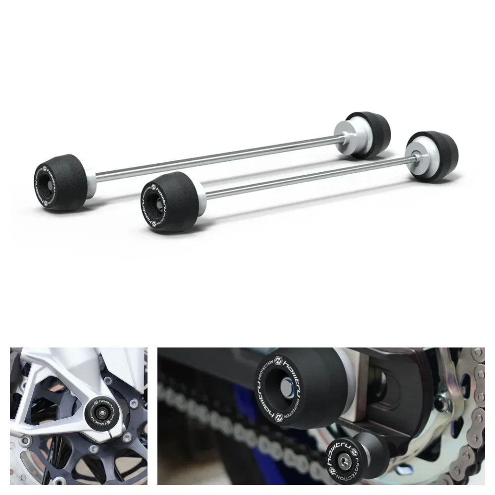 

For Aprilia Tuareg 660 2022-2023 Front Rear Axle Fork Sliders Motorcycle Frame Crash Protector Hub Anti-Collision