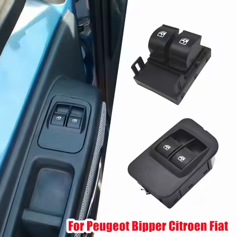 New Electric Power Window Switch Frame Car Accessories For Citroen Nemo Fiat Fiorino Peugeot Bipper 2008-2014 735461275 6490.G8