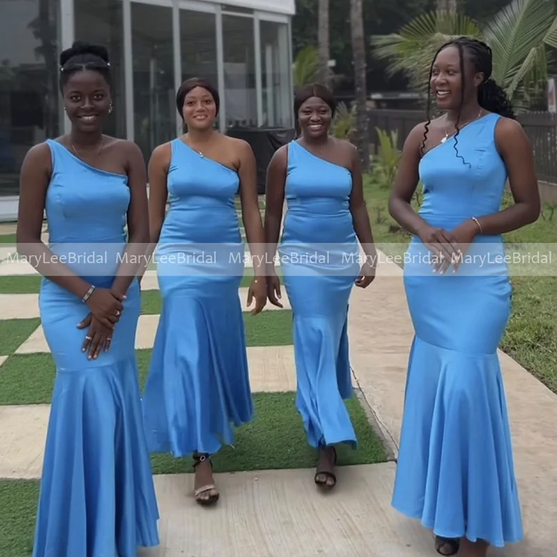 sky-blue-one-shoulder-bridesmaid-dresses-ankle-length-satin-mermaid-formal-event-dress-wedding-guest-party-gowns-customized-2026