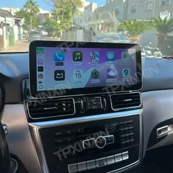 12.3 Inch Linux Car Radio For Mercedes Benz ML W166 GL X166 2012-2015 Multimedia Player Android Auto Wireless CarPlay Head Unit
