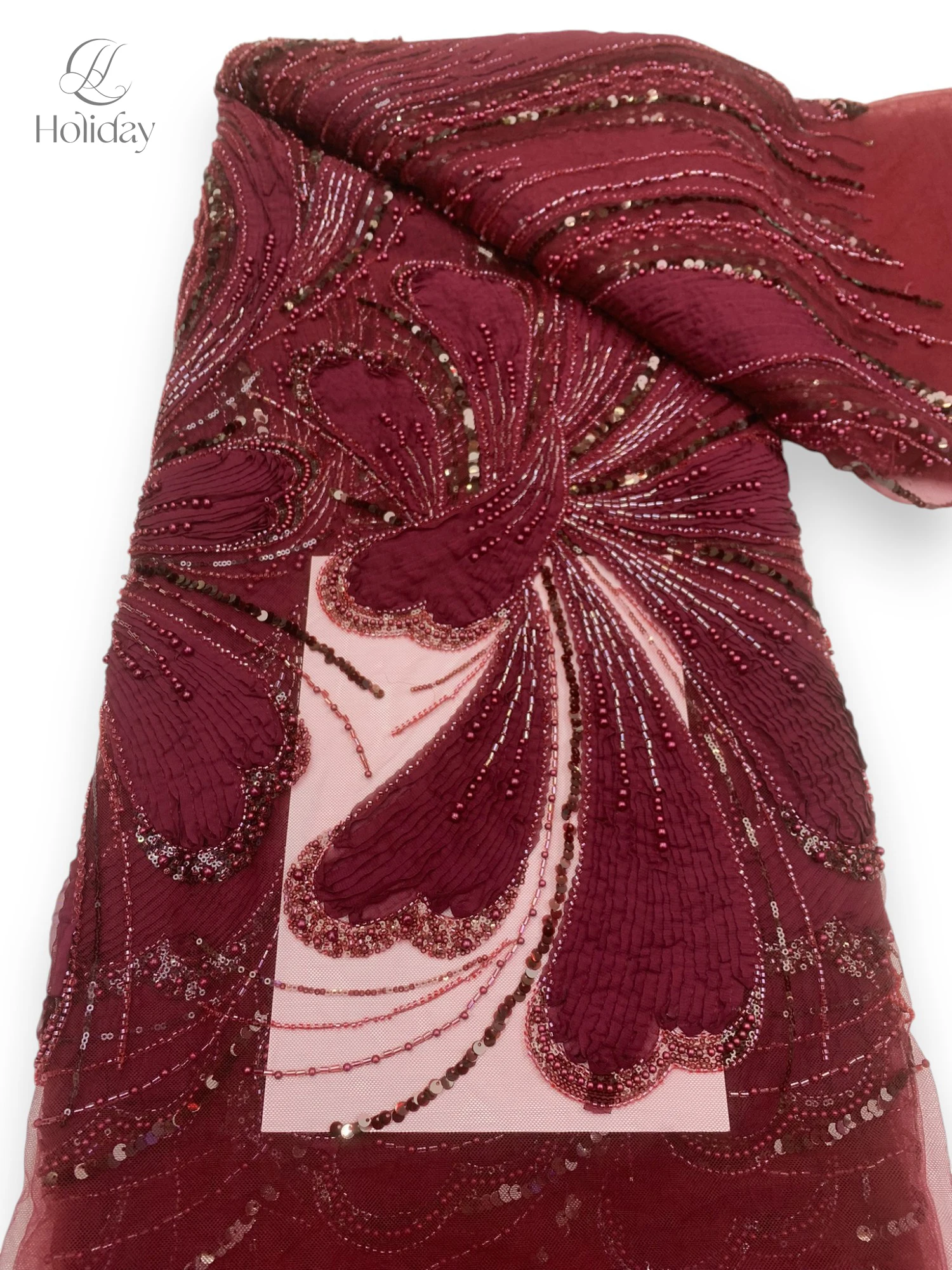 

​ Новинка 2025 года, кружевная французская сетчатая кружевная ткань, бусины, африканское кружево, расшитое бисером, блестки, кружевная ткань, ткань Дубай