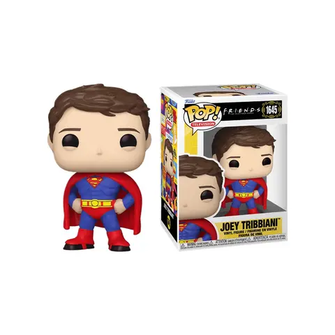 FUNKO POP《Vänner: Joey Tribbiani, Rachel Green och katten, Chandler Bing, Joey》Skrivbordsdekoration ornament modellleksaker samlarobjekt 10 best sales Vänner Funko Pop - №3