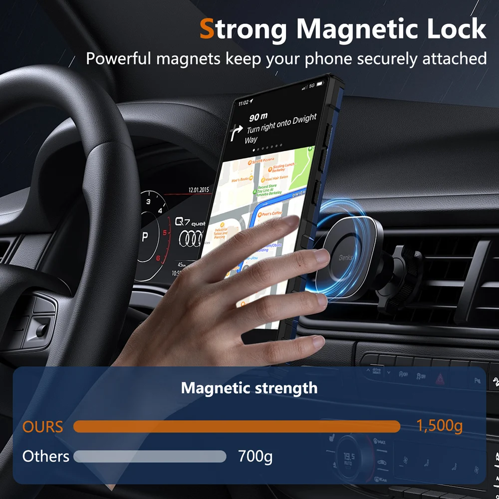 KEYSION Shockproof Armor Case for Samsung S24 Ultra 5G S23+ S22 S21 FE Magnetic Ring Stand Phone Cover for Galaxy Note 20 Ultra