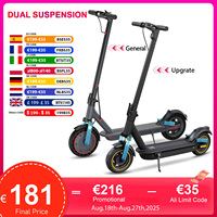 500W Super Motor Electric Scooter with Double Suspension 35KM/H 10 Inch Explosion-proof Tire Smart APP Folding Scooter Electric