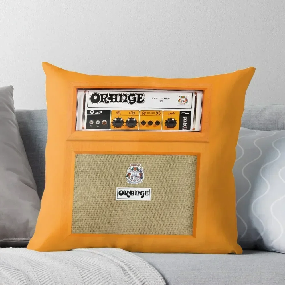 

Orange color amp amplifier Throw Pillow Sofa Covers For Living Room Pillowcases Bed Cushions bed pillows Cusions Cover pillow