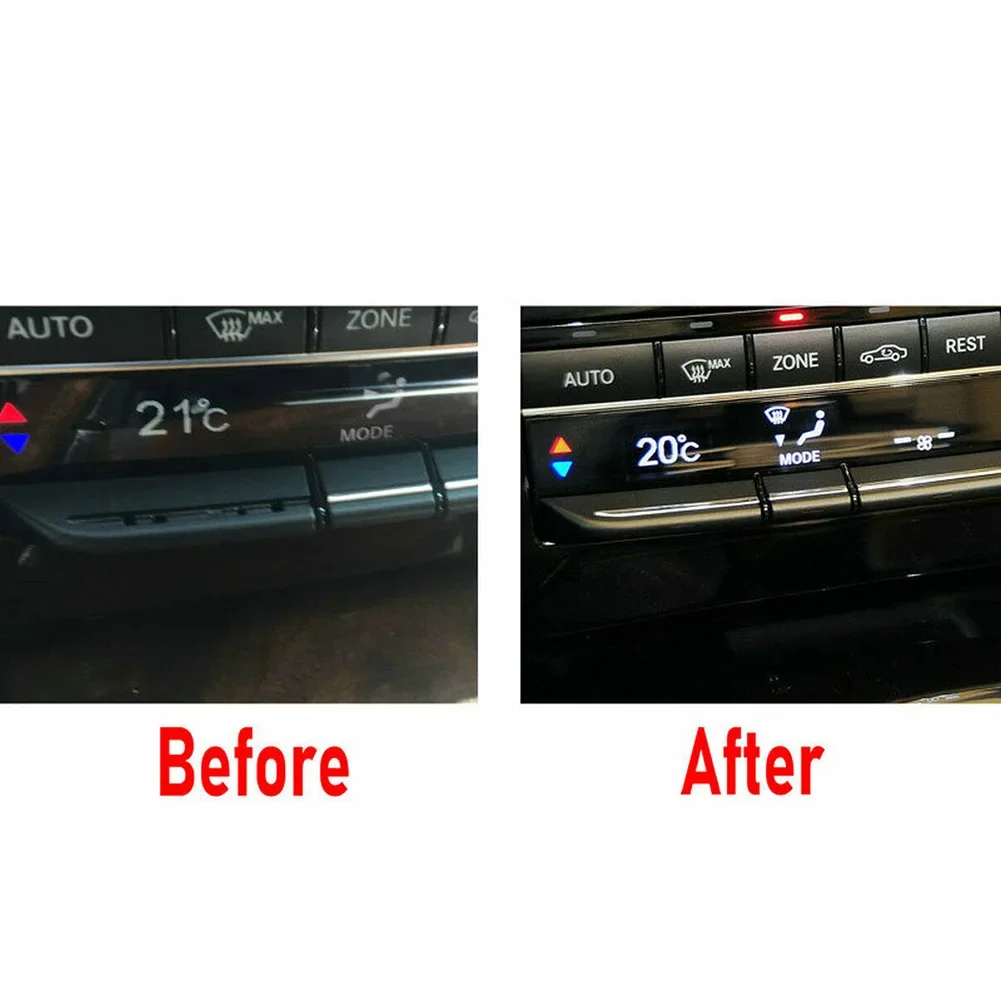 

Car Accessories Switch Button Trim A/C Switch Strip Car Styling Center For Mercedes-Benz Interior Parts Plastic ABS