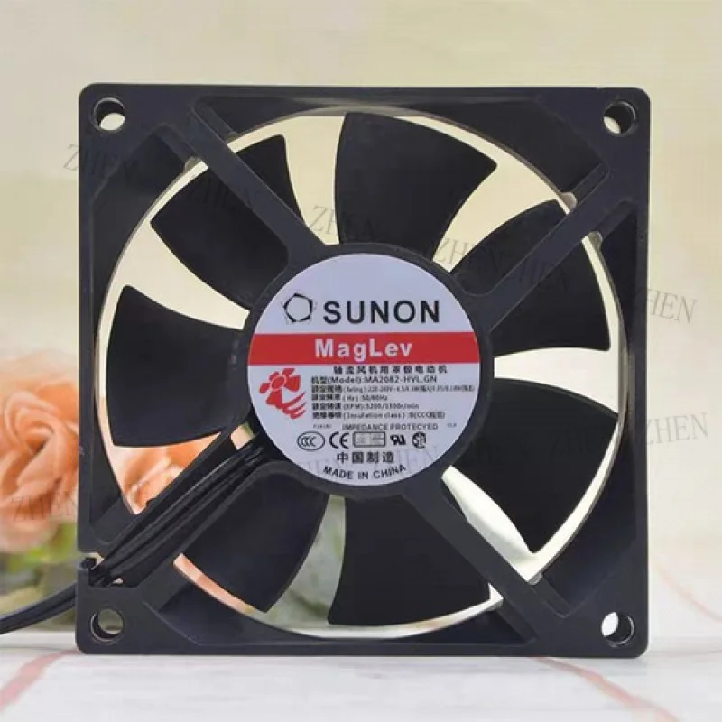 Y  Y  1PCS New for  SUNON MA2082-HVL.GN 220-240V 2pin cooling fan # QW.