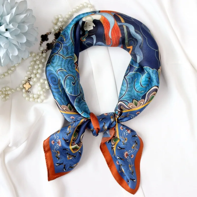 chinese-culture-inspired-flying-apsaras-silk-scarf-100-mulberry-silk-square-headscarf-shawl