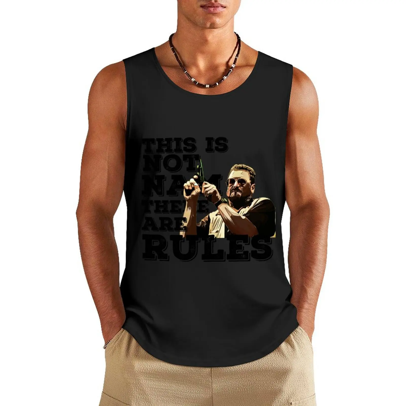 there are Rules Tank Top plain t-shirt sleeveless gym shirt man fitness Gym t-shirt man men gym clothing